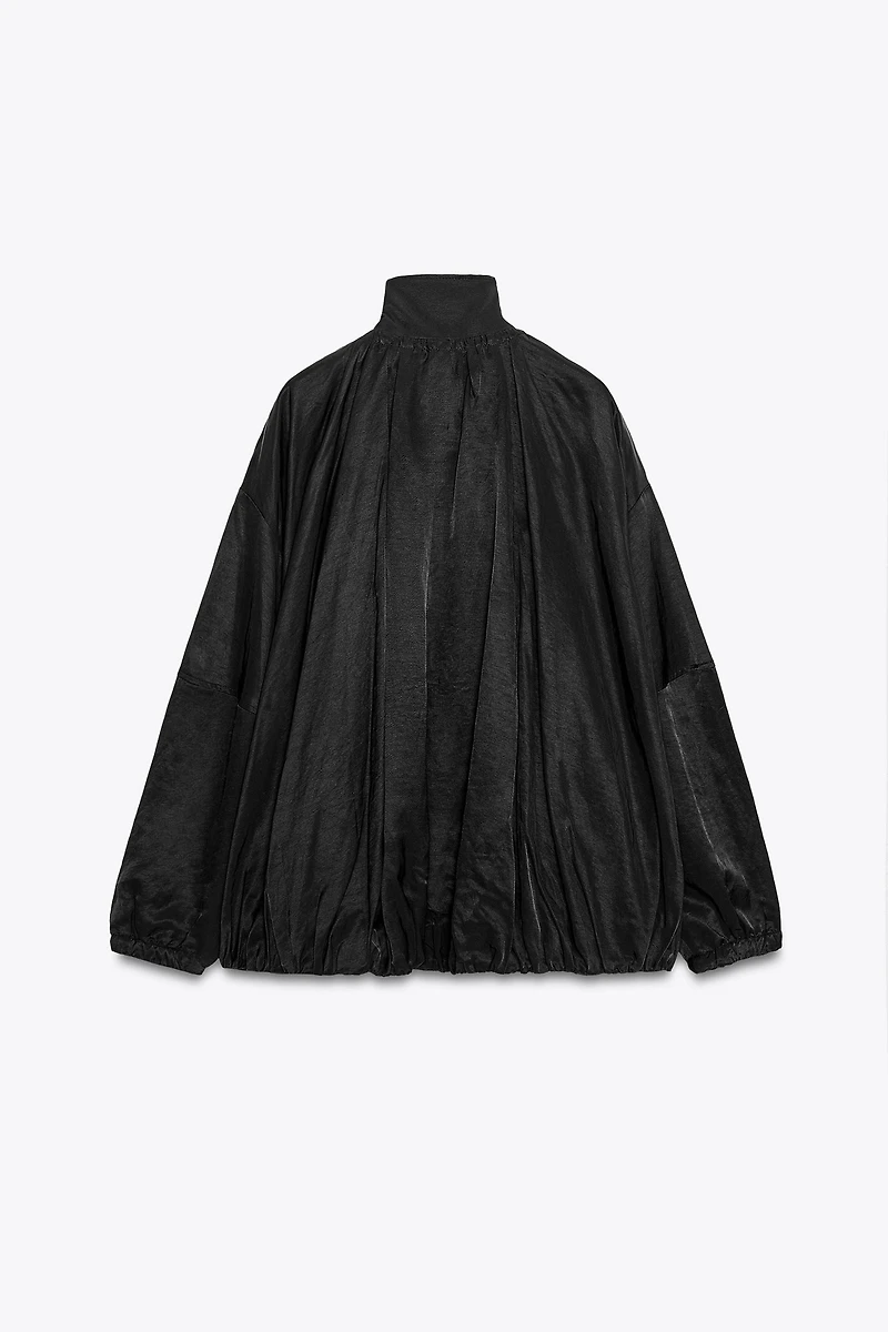 ZW COLLECTION FLUID BOMBER JACKET