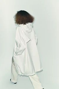 OVERSIZED MULTI-POSITION HOODIE PARKA ZW COLLECTION