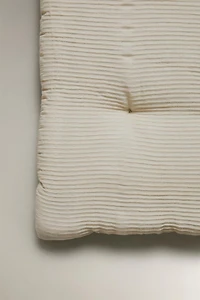 GATHERED COTTON TOPPER
