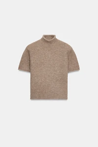 SOFT KNIT SHORT SLEEVE JUMPER