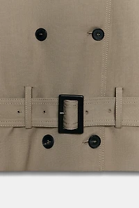 FLOWY BELTED JACKET ZW COLLECTION
