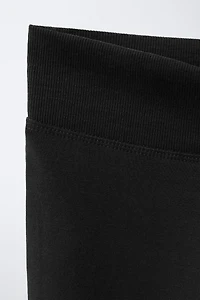 PLAIN FLARE LEGGINGS