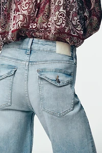 JEAN Z1975 FLARE FIT TAILLE BASSE
