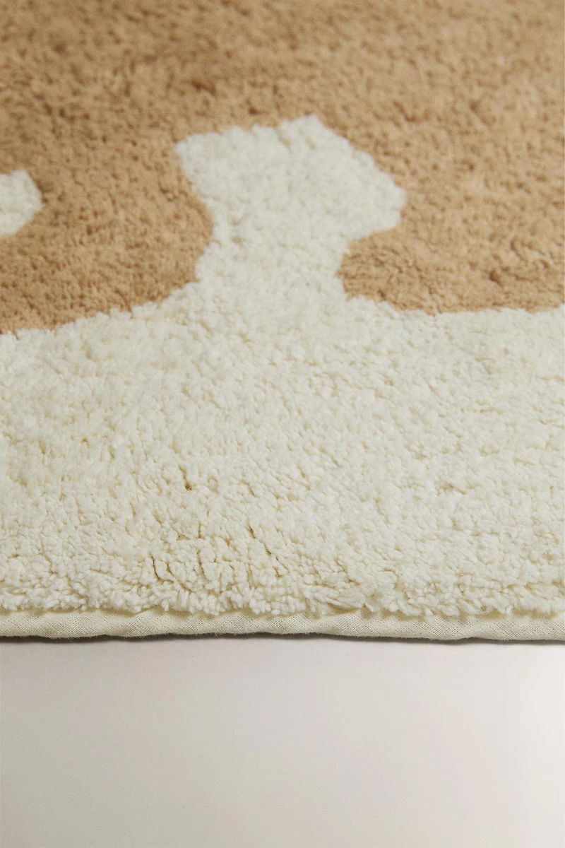 TAPIS ENFANT COTON CHIEN
