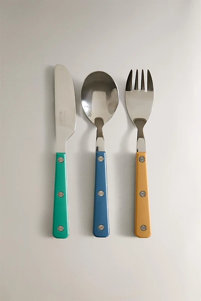 ENSEMBLE COUVERTS ENFANT COULEURS