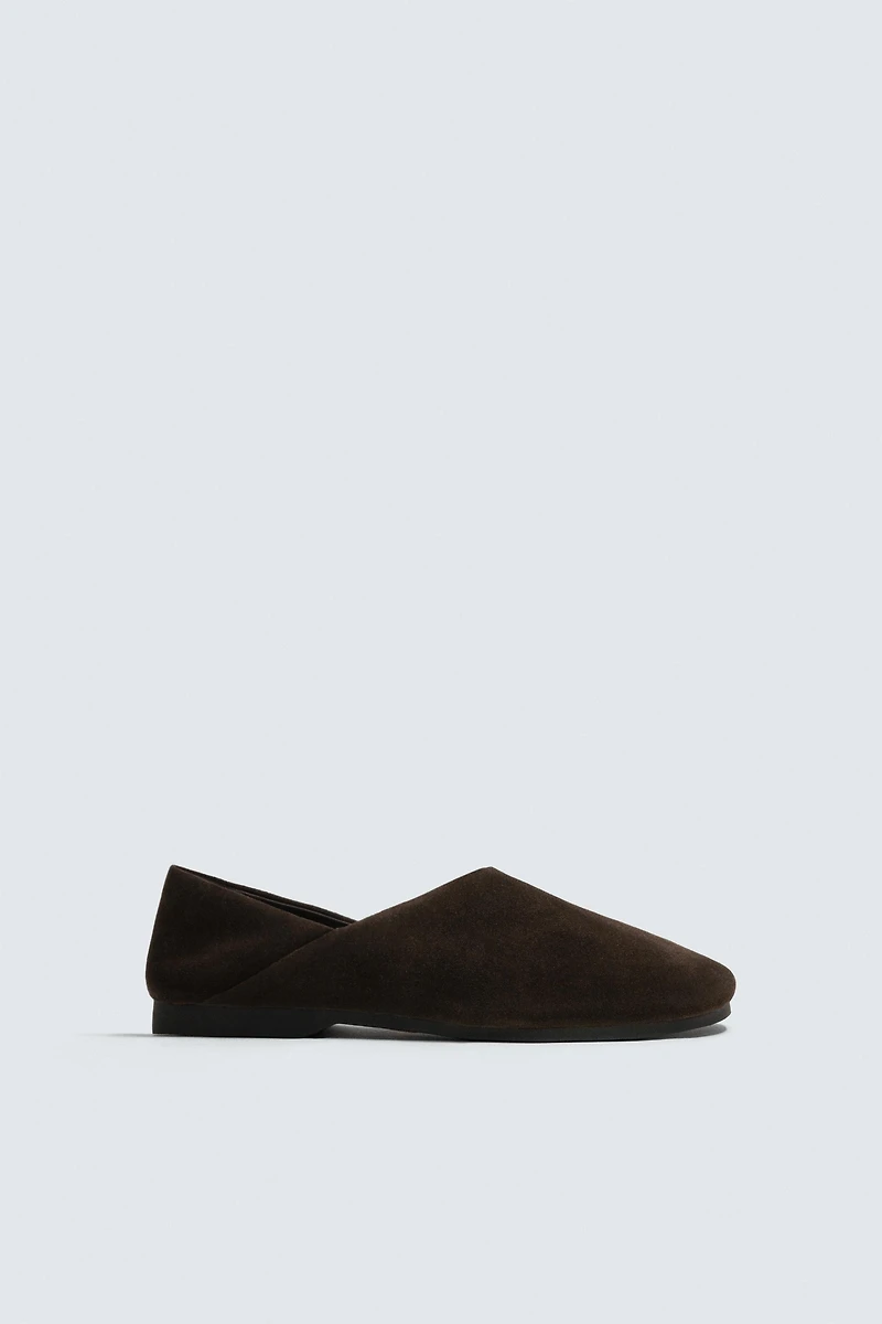 CHAUSSURES EN CUIR SEMELLE VIBRAM® AARON LEVINE X ZARA