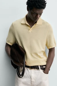 REGULAR FIT PIQUÉ KNIT POLO