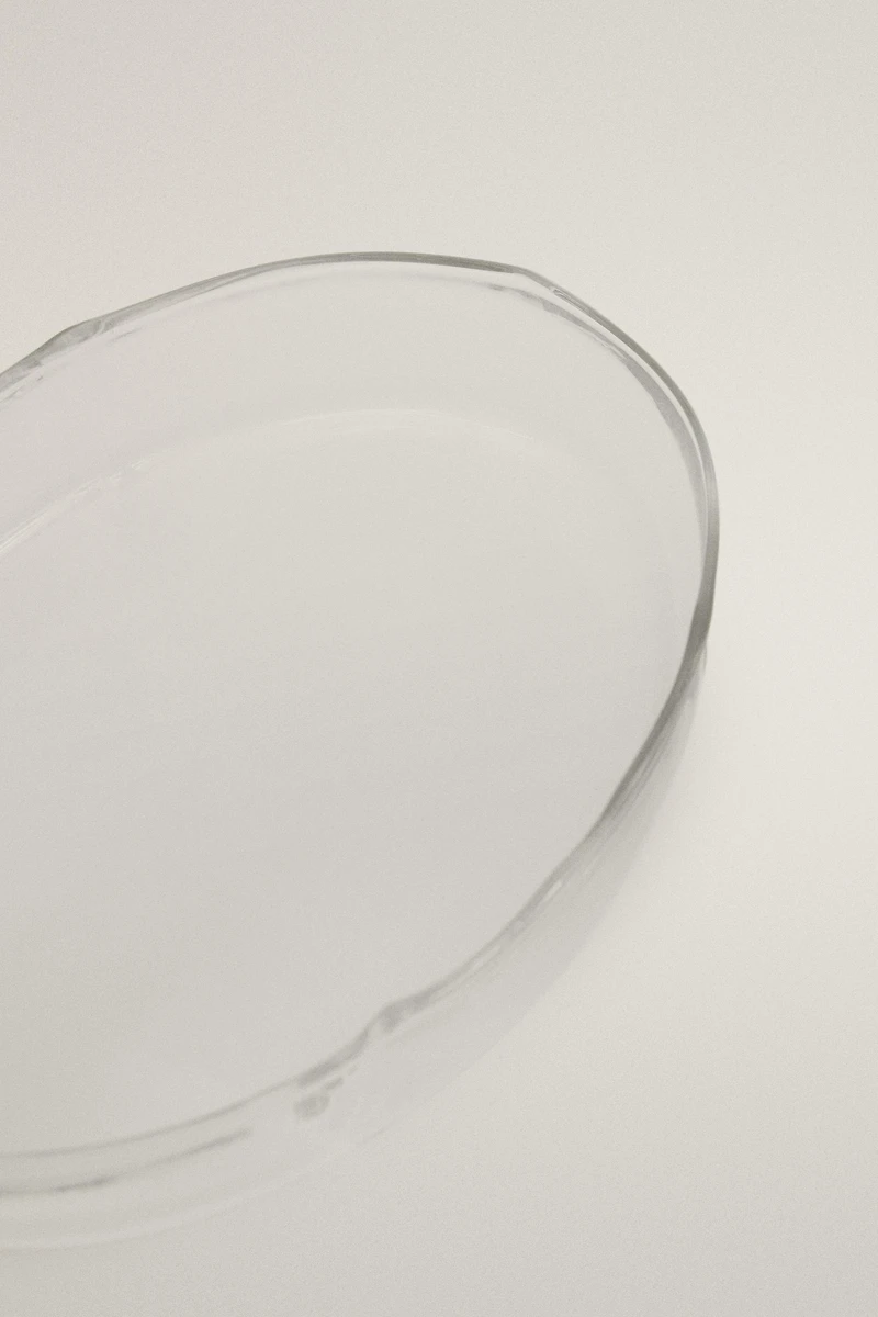 BOROSILICATE GLASS BATHROOM SOAP DISH