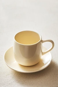 PLAIN STONEWARE COFFEE CUP