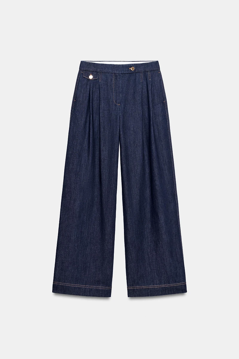 PANTALON Z1975 LARGE À PINCES