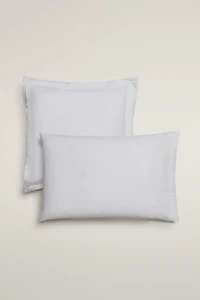 PLEATED SATEEN PILLOWCASE (1000 THREAD COUNT)