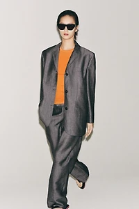 VESTE DROITE AVEC LIN ZW COLLECTION