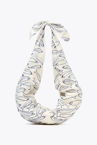 BOW PRINT BAG