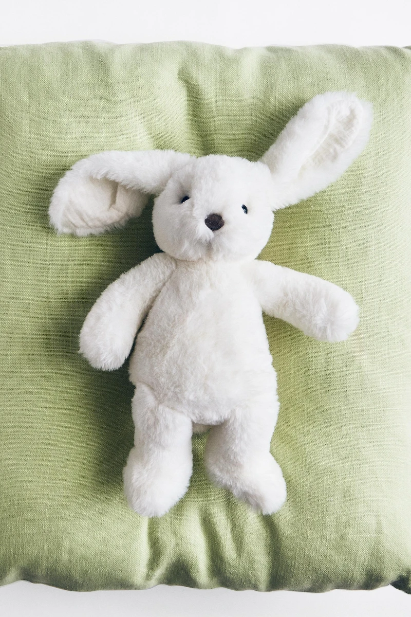 CHILDREN’S WHITE BUNNY PLUSH TOY