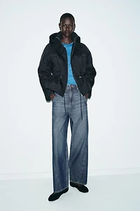 HOODED PUFFER JACKET