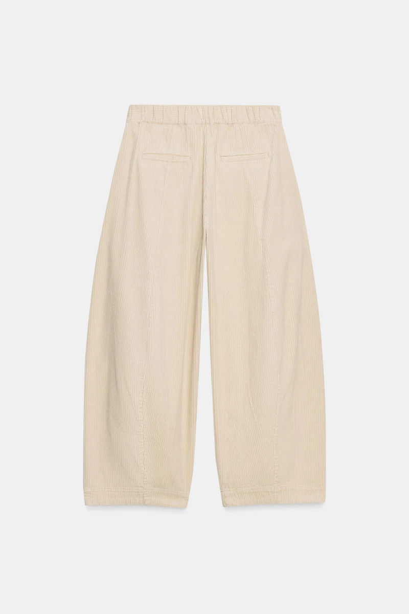 ZW COLLECTION CORDUROY BARREL PANTS