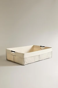 METAL LAUNDRY BASKET