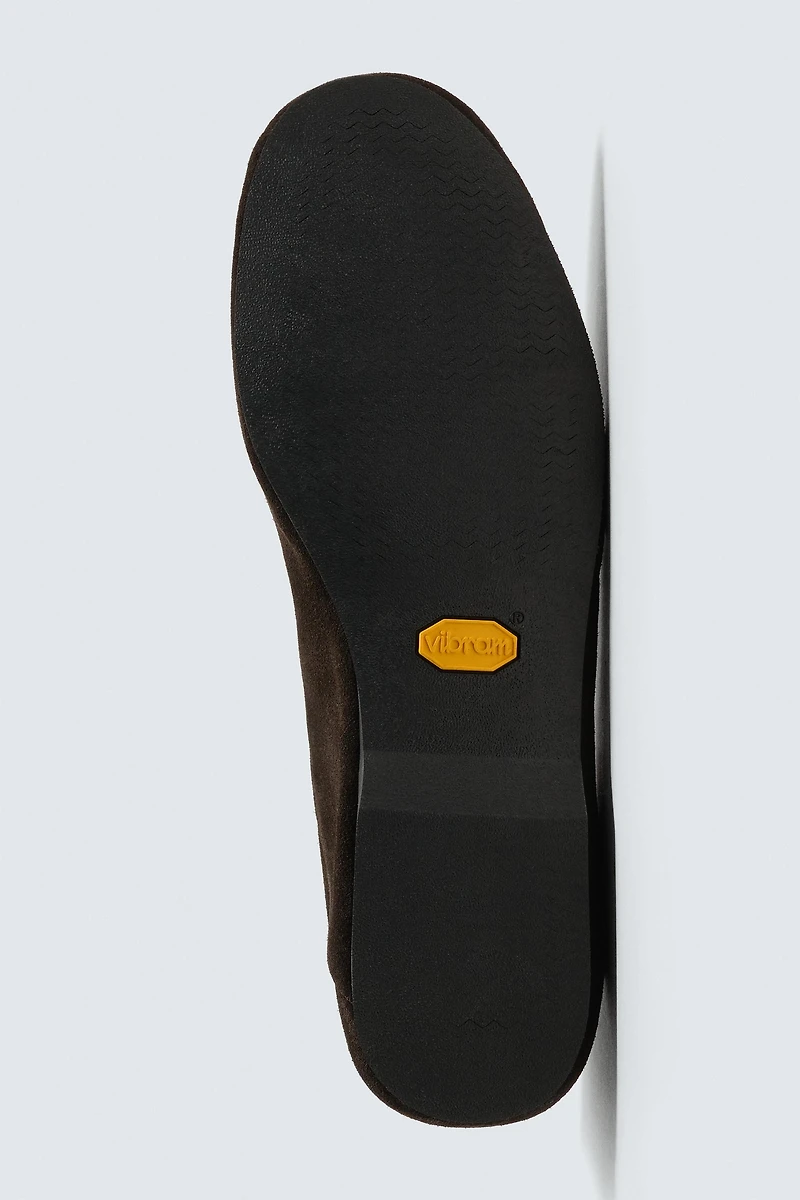 CHAUSSURES EN CUIR SEMELLE VIBRAM® AARON LEVINE X ZARA