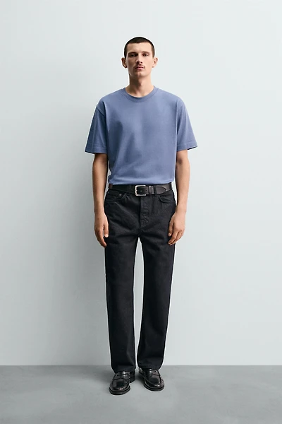 STRAIGHT ANKLE FIT JEANS