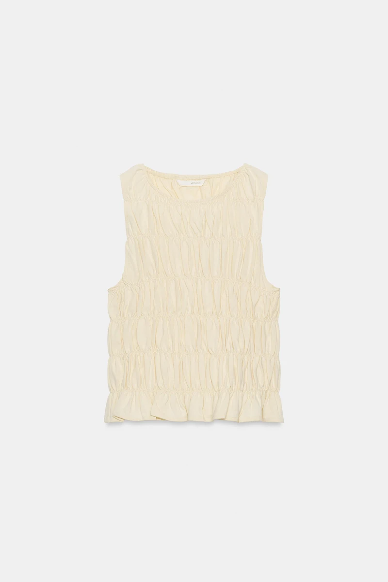 RUCHED TOP