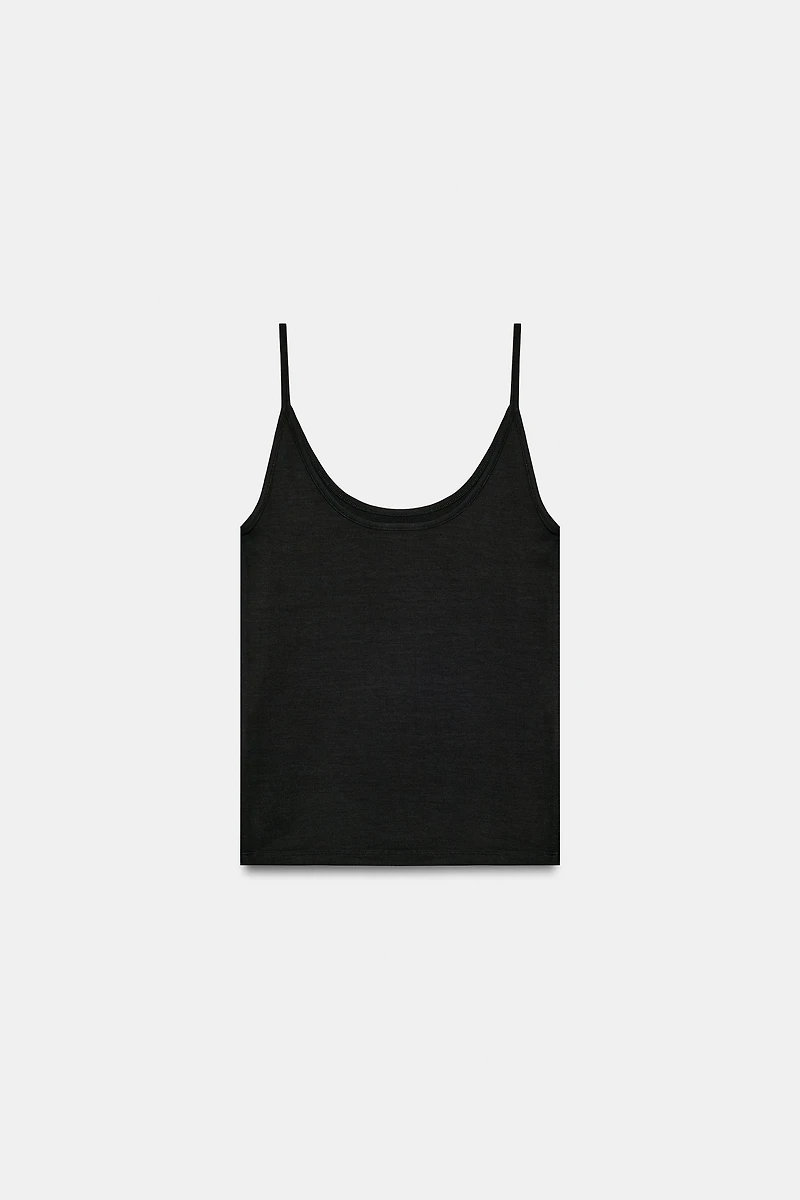 SPAGHETTI STRAP TOP