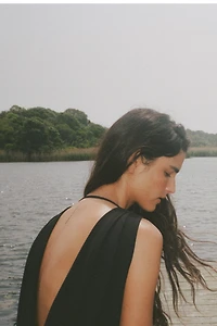 OPEN BACK MAXI DRESS