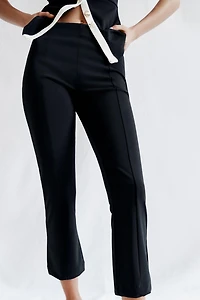 FLARED SEAM DETAIL LEGGINGS