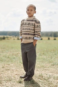 GRECA PRINT KNIT JUMPER LIMITED EDITION