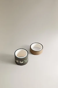 SET OF CHRISTMAS ADHESIVE TAPES (SET OF 2)