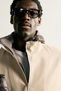 COTTON-LYOCELL REGULAR FIT JACKET