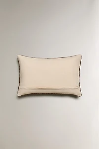 HOUSSE DE COUSSIN CARREAUX GÉOMÉTRIQUES