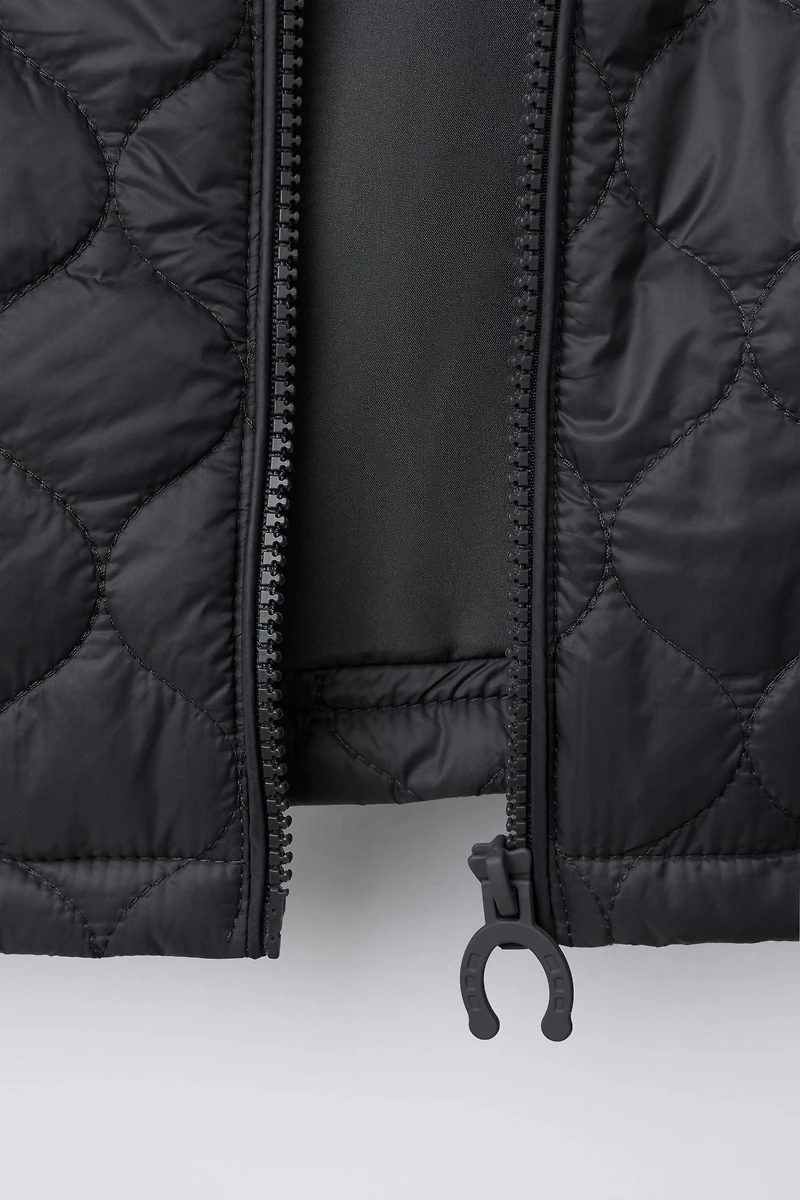 GILET MATELASSÉ COMBINÉ ÉQUITATION