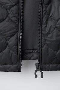 GILET MATELASSÉ COMBINÉ ÉQUITATION