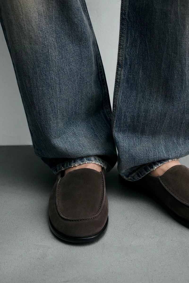 MOCASSINS EN CUIR