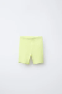 TWO-PACK PLAIN AND PRINTED CYCLING LEGGINGS