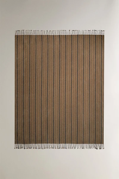 STRIPED CHENILLE BLANKET