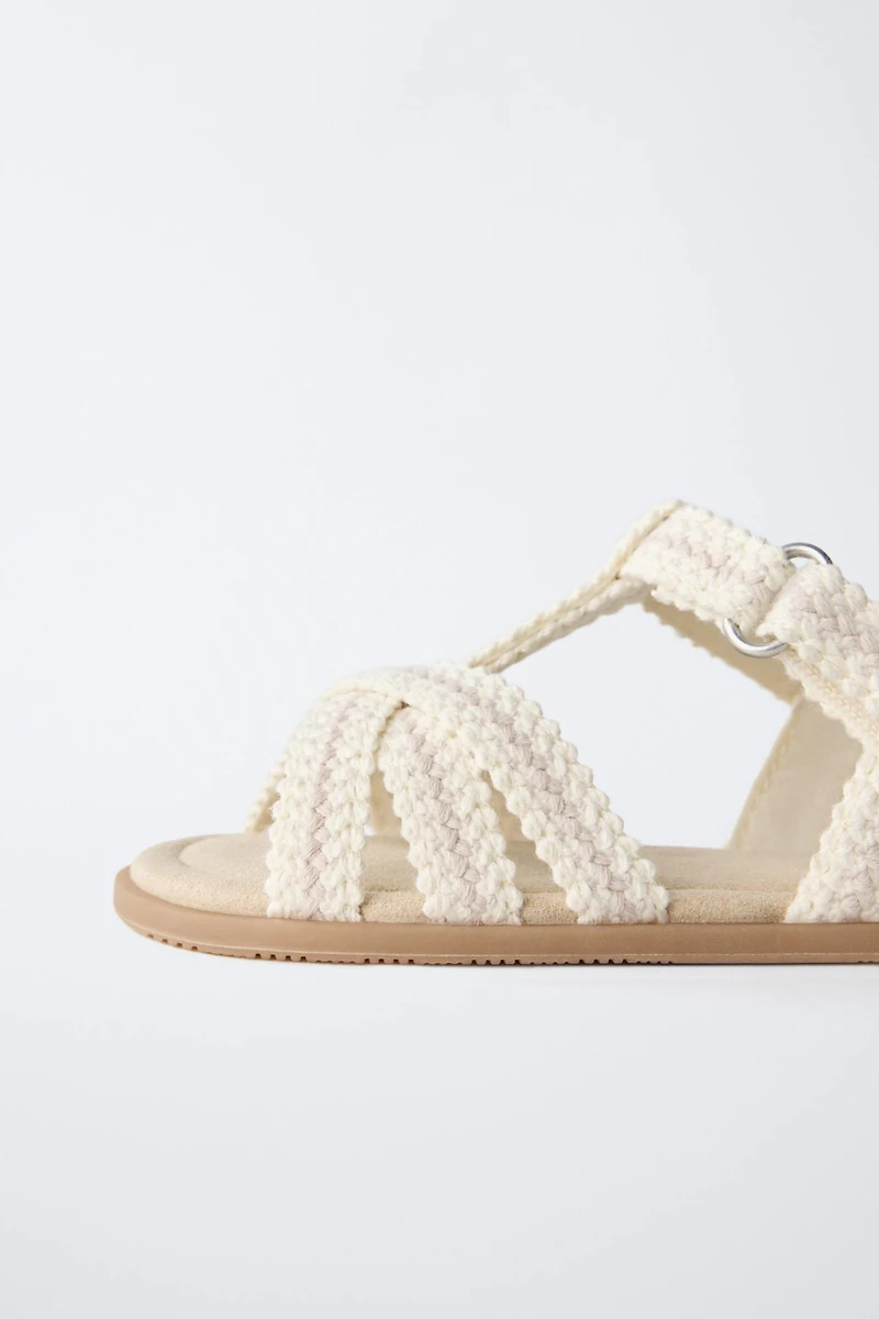 CROCHET BAREFOOT SANDALS