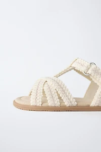 CROCHET BAREFOOT SANDALS