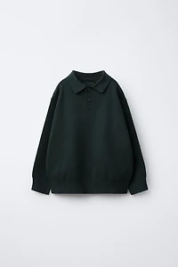 BASIC KNIT POLO SHIRT