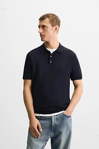 REGULAR FIT KNIT POLO
