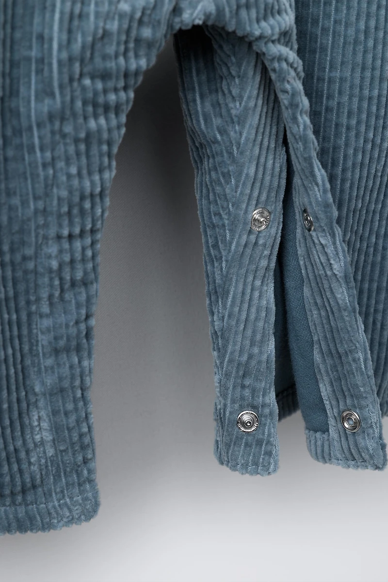 THICK CORDUROY OVERALLS