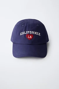 VARSITY EMBROIDERED CAP