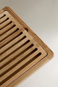 PLANCHE À DÉCOUPER LE PAIN EN CHÊNE