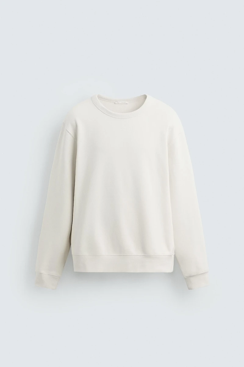 BASIC CREWNECK SWEATSHIRT