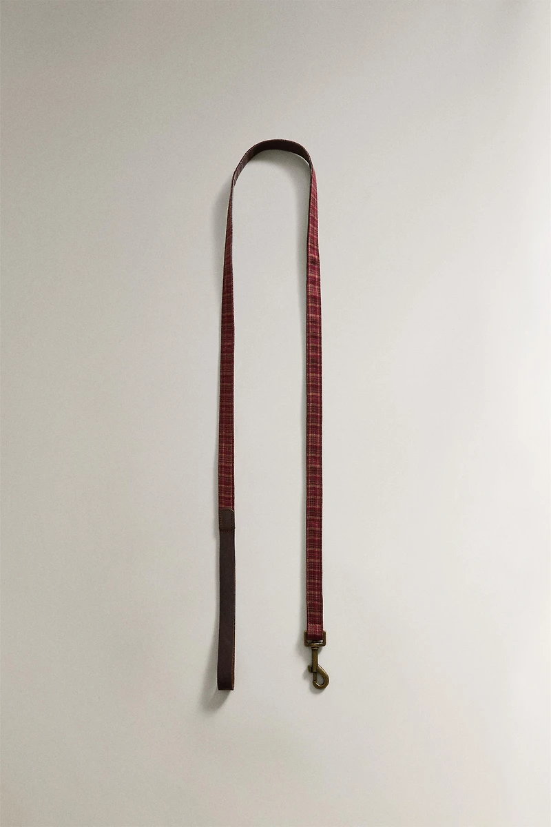 LAISSE CUIR POUR CHIENS NOËL