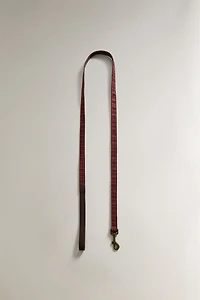 LAISSE CUIR POUR CHIENS NOËL