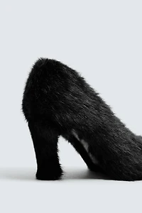 FAUX FUR SHOES HARRY LAMBERT FOR ZARA x DISNEY
