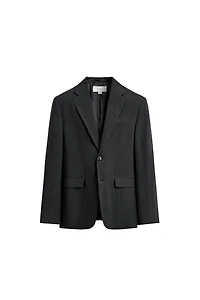 REGULAR FIT 100% LINEN SUIT BLAZER