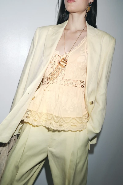 TOP ROMANTIQUE BRODÉ ZW COLLECTION