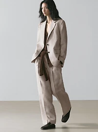 Veste de costume 100 % lin
